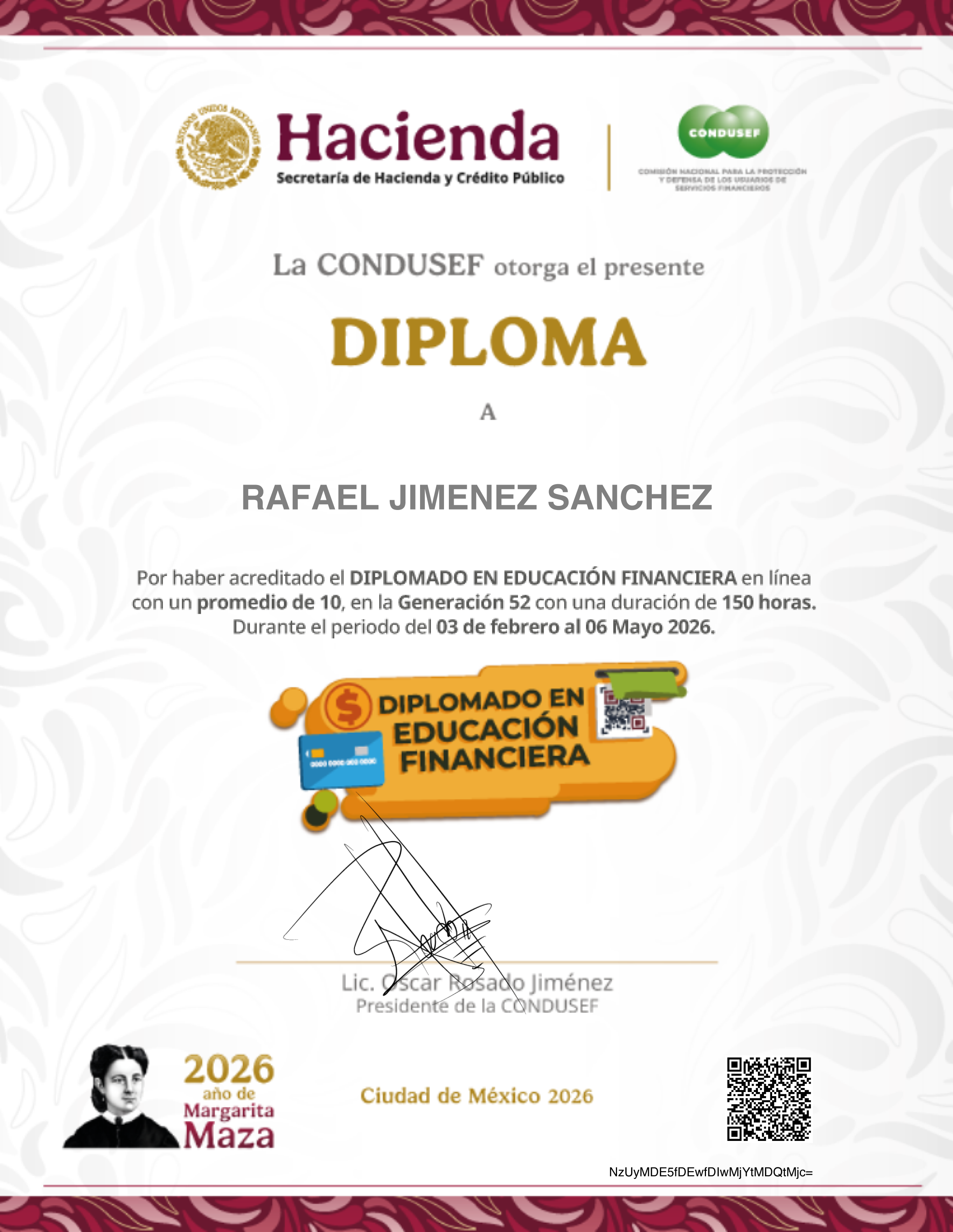 Diplomado Condusef Educación Financiera